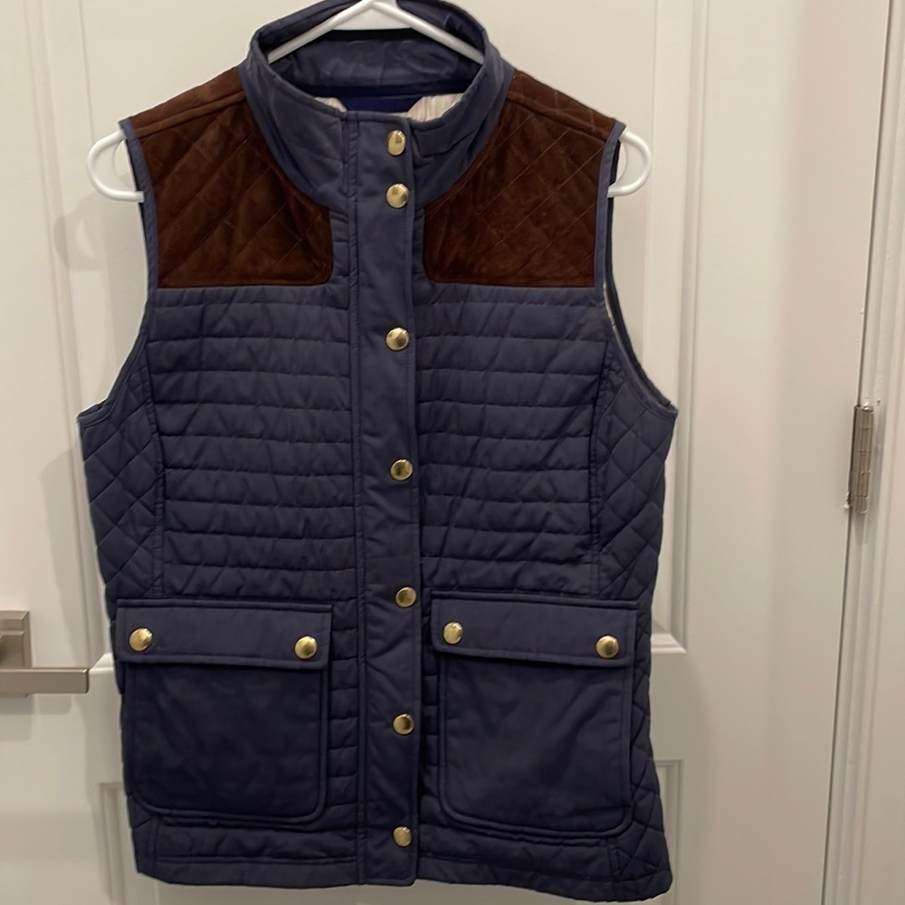 Vineyard vines women vest blue